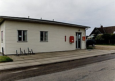 Blokhus Postkontor før lukningen i 2002