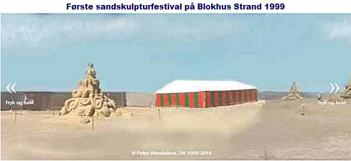 Sandskulpturfestival 1997 - 360 graders panorama